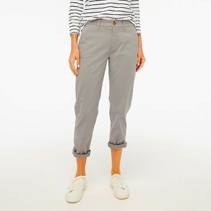 J Crew High Rise Girlfriend Chinos
